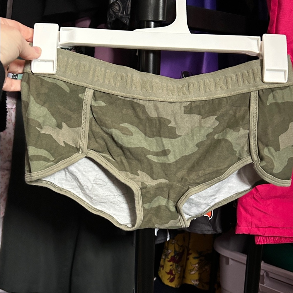 Camo Print Boy shorts